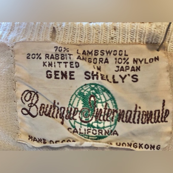 Gorgeous Vintage Gene Shelly Beaded Cardigan Sweater - Picture 9 of 10